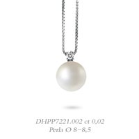 Collana Donna Oro Donna Luce in Oro bianco Perla DHPP7221.002 - DHPP7221.002